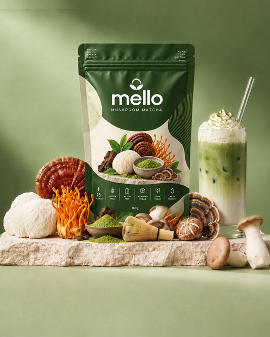 Shiitake and King Trumpet: the two mushrooms in Mello nobody asks about