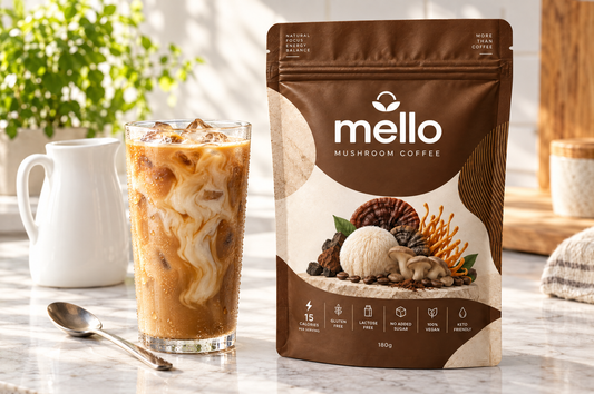 Recipe: iced mushroom latte, the one that does not go gritty