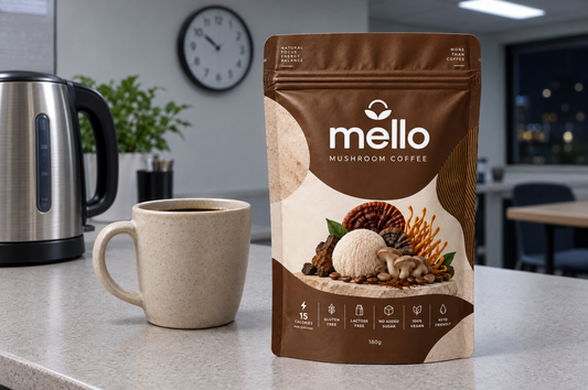 Mushroom coffee for shift workers and early starts: caffeine timing when your day is upside down