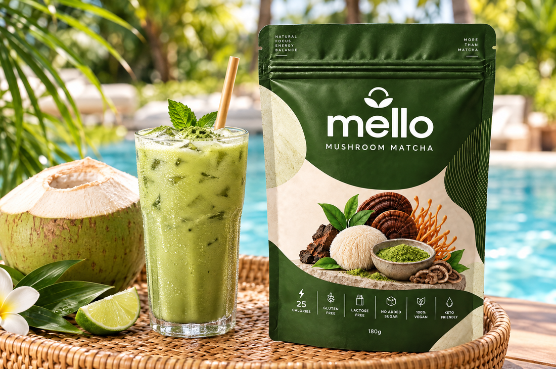 Recipe: coconut matcha cooler, the one for a hot afternoon